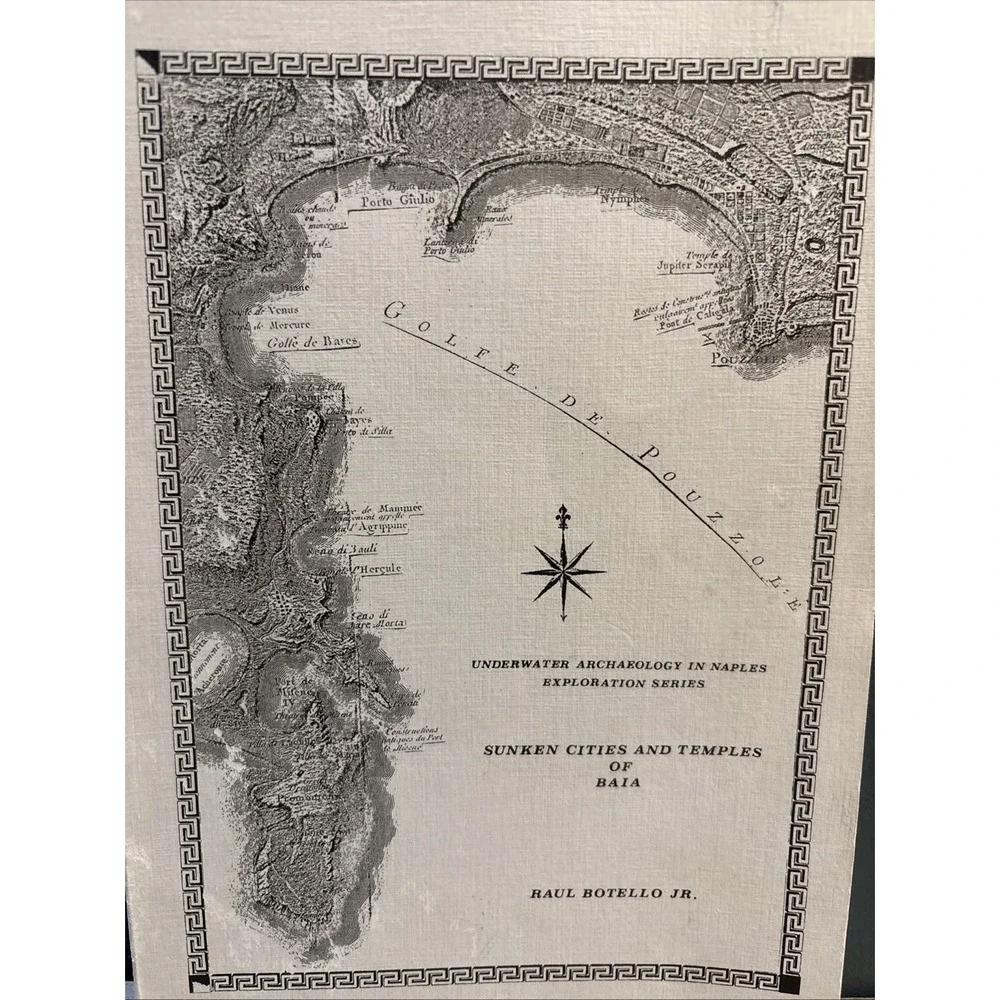 Sunken Cities and Temples Of Baia by Raul Botello Jr Underwater Archeology Naple